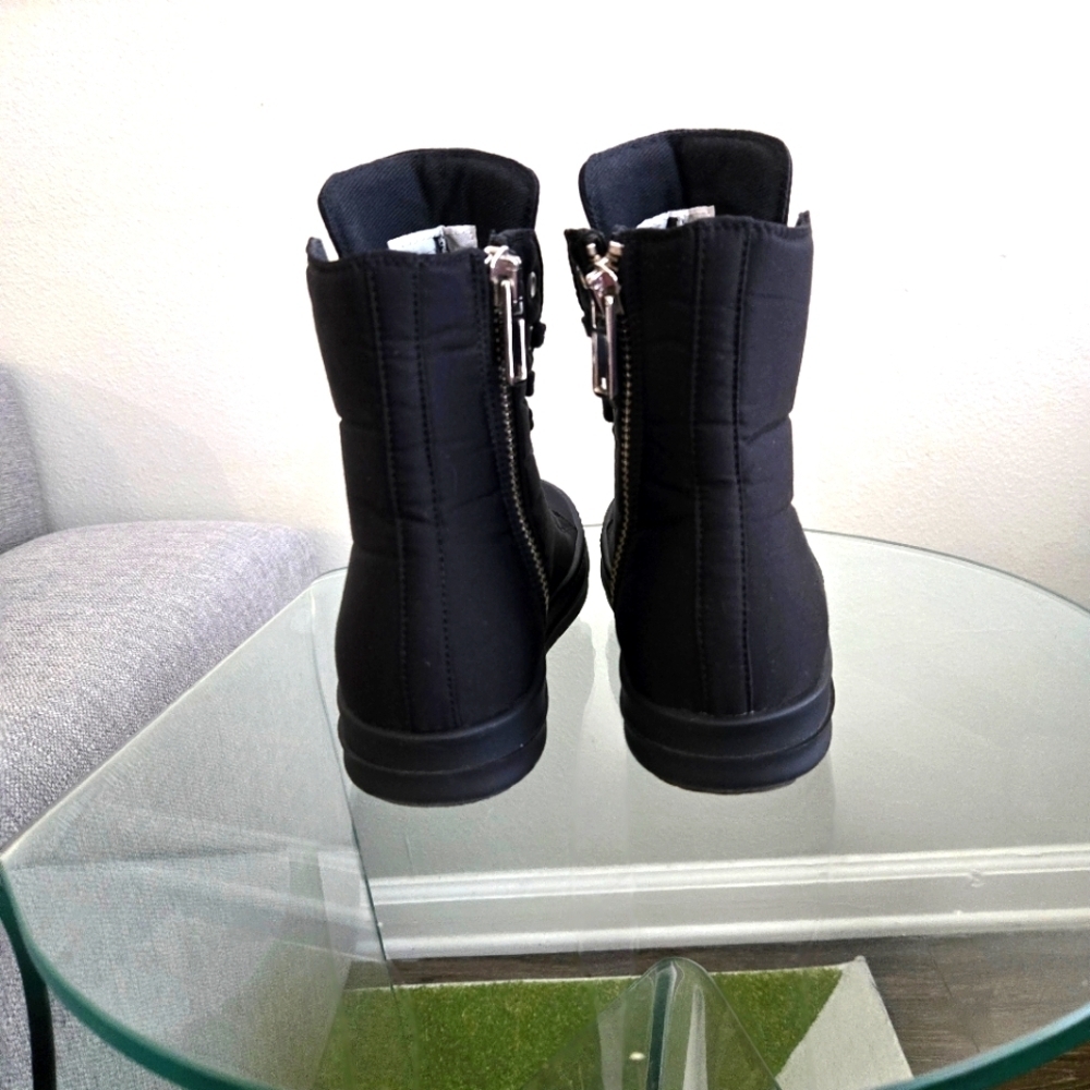 Rick Owens | Puffer High-Top Sneaker - Picture 4 of 8